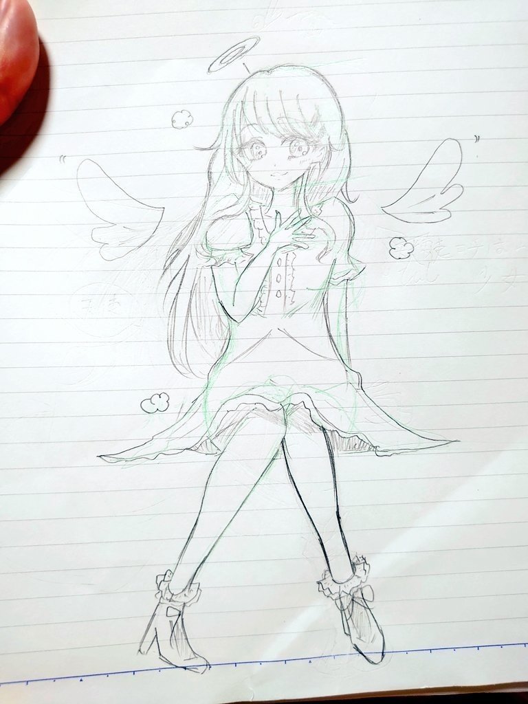 お絵描きした 絵を描くと心落ち着くし楽しい 近いうちにwacomの液タブを購入予定 早く買って色々描きたいなぁ W すもも Note