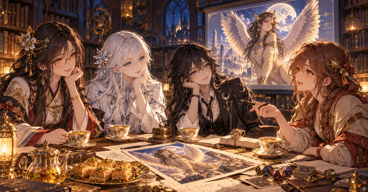 Midnight Tea Party: 'The Golden Wings and the Mythical Question That ...