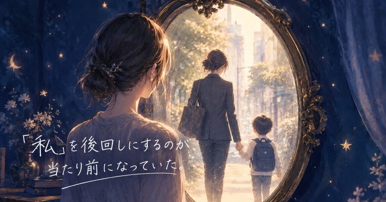 「私」を後回しにするのが、当たり前になっていた。｜天音｜「私」をもう一度、大切にするnote