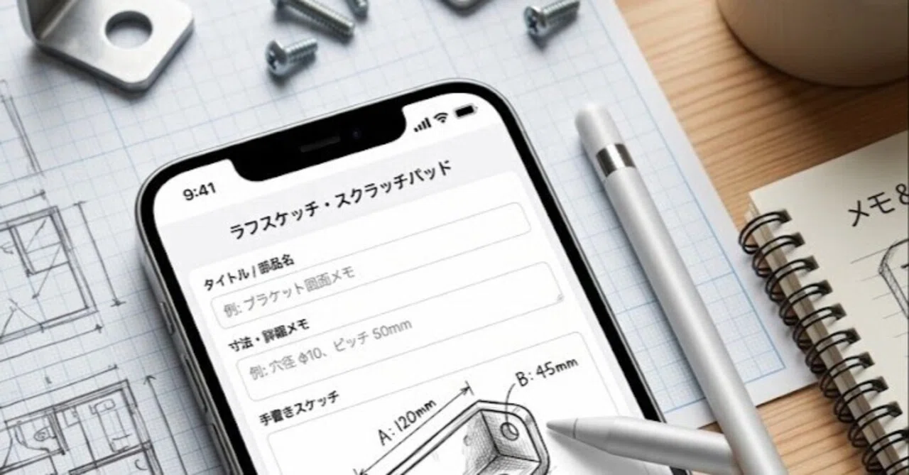 Practice: A Handy iPhone App Prompt for 'Rough Sketch Pad' Built with ...