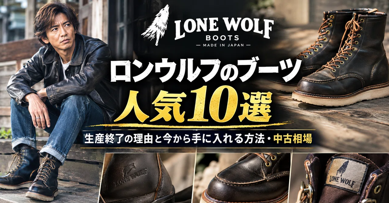 2026年】ロンウルフのブーツ人気10選｜生産終了の理由と今から手に
