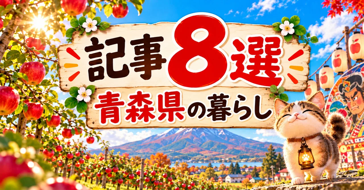 [Definitive Edition] 8 Selected 'Life in Aomori' Notes Seriously Chosen ...