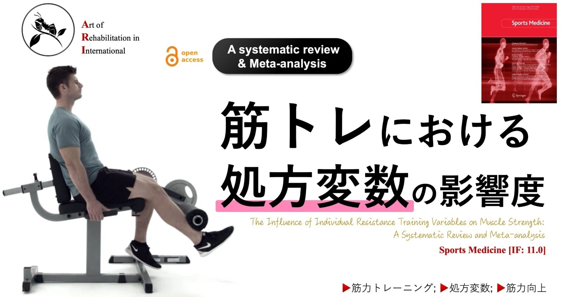 筋トレにおける処方変数の影響度｜Super Human | 理学療法士／保健学