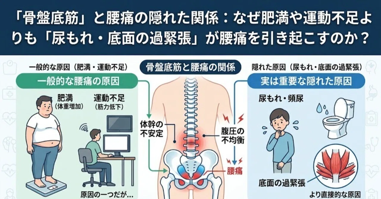 The Hidden Link Between the "Pelvic Floor" and Lower Back Pain: Why ...
