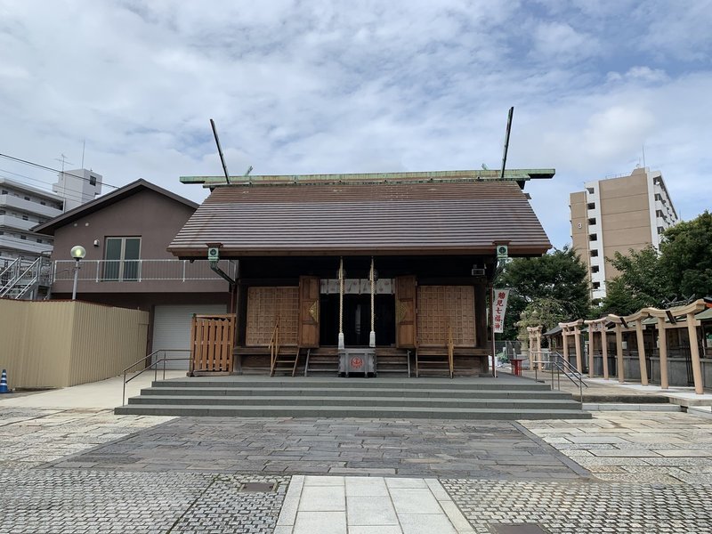 鶴見神社 シラちゃん Note