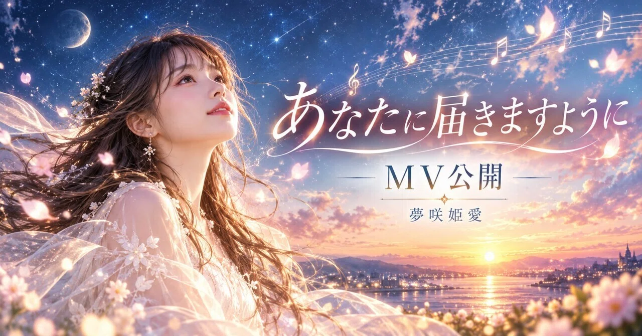 あなたに届きますように」MVを公開しました｜teara_yumesaki