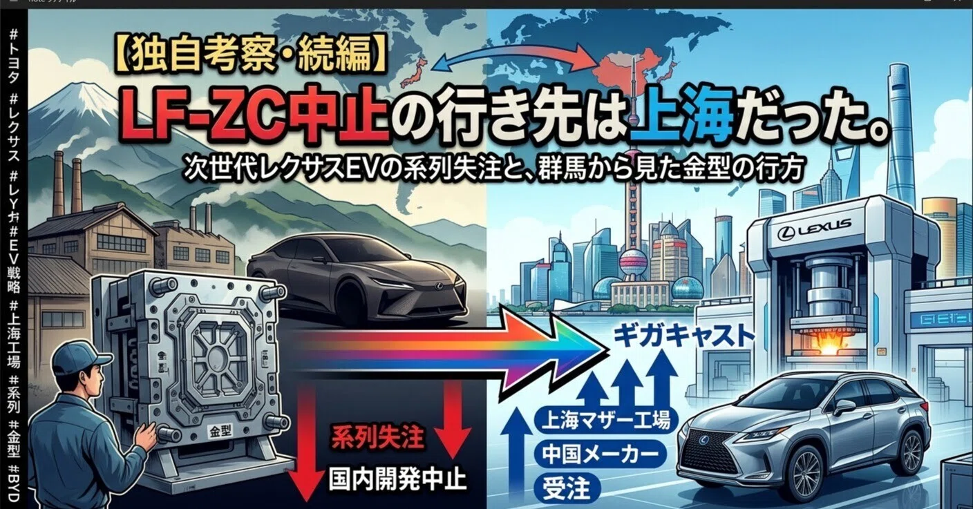 独自考察・続編】LF-ZC中止の行き先は上海だった。｜JunSekiguchi