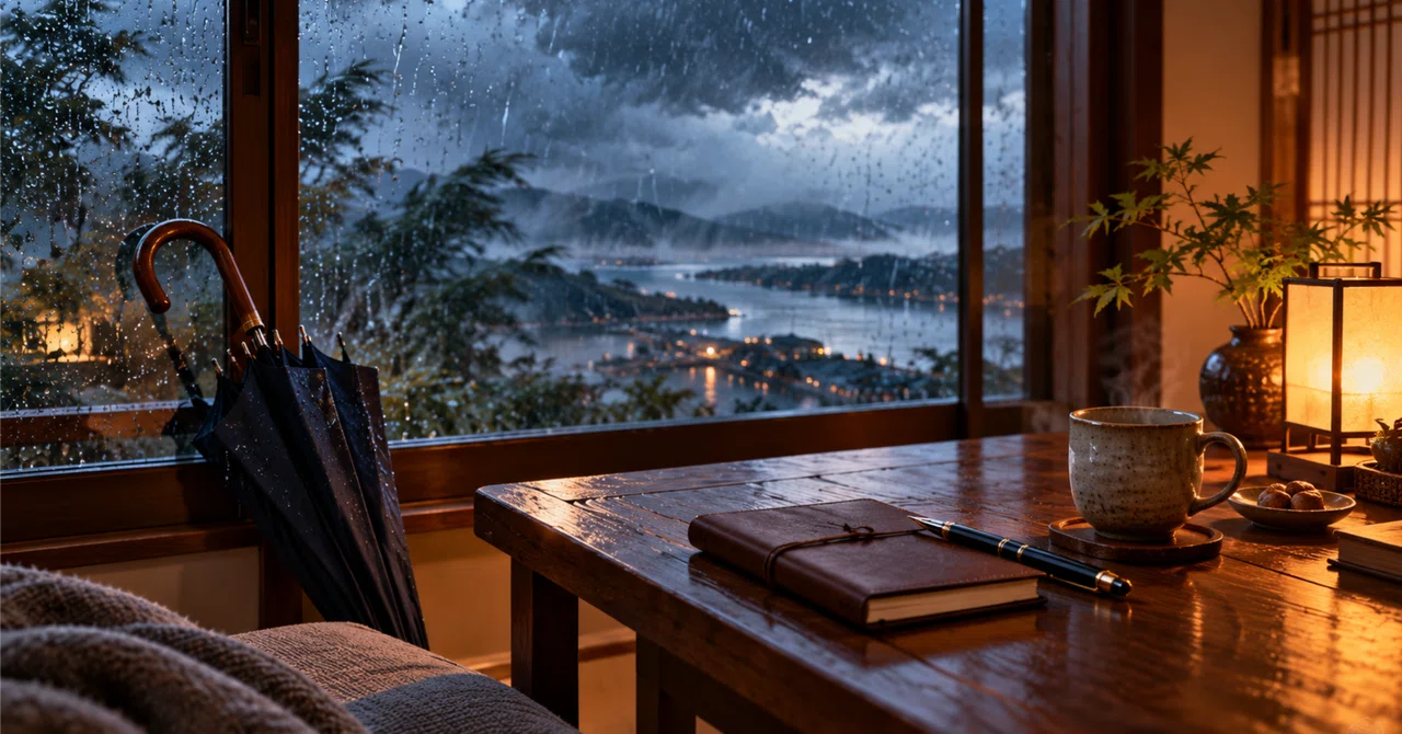 Hiroshi Shuto | Quietly organizing daily life on a typhoon day｜首藤弘｜歴史と日常の記録