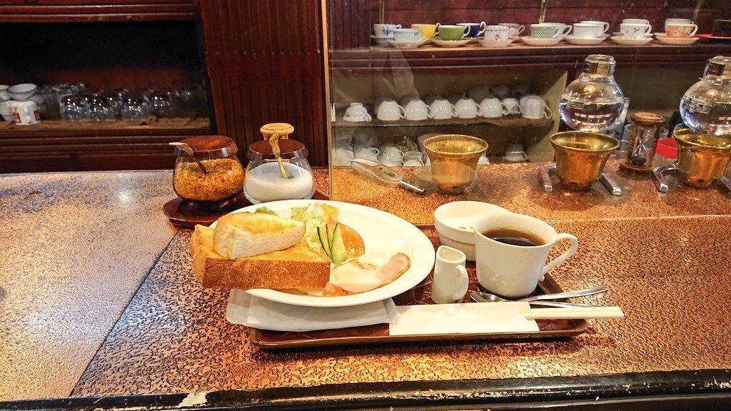 純喫茶という名前がぴったりのお店（奥田焙煎珈琲・広島県中区八丁堀