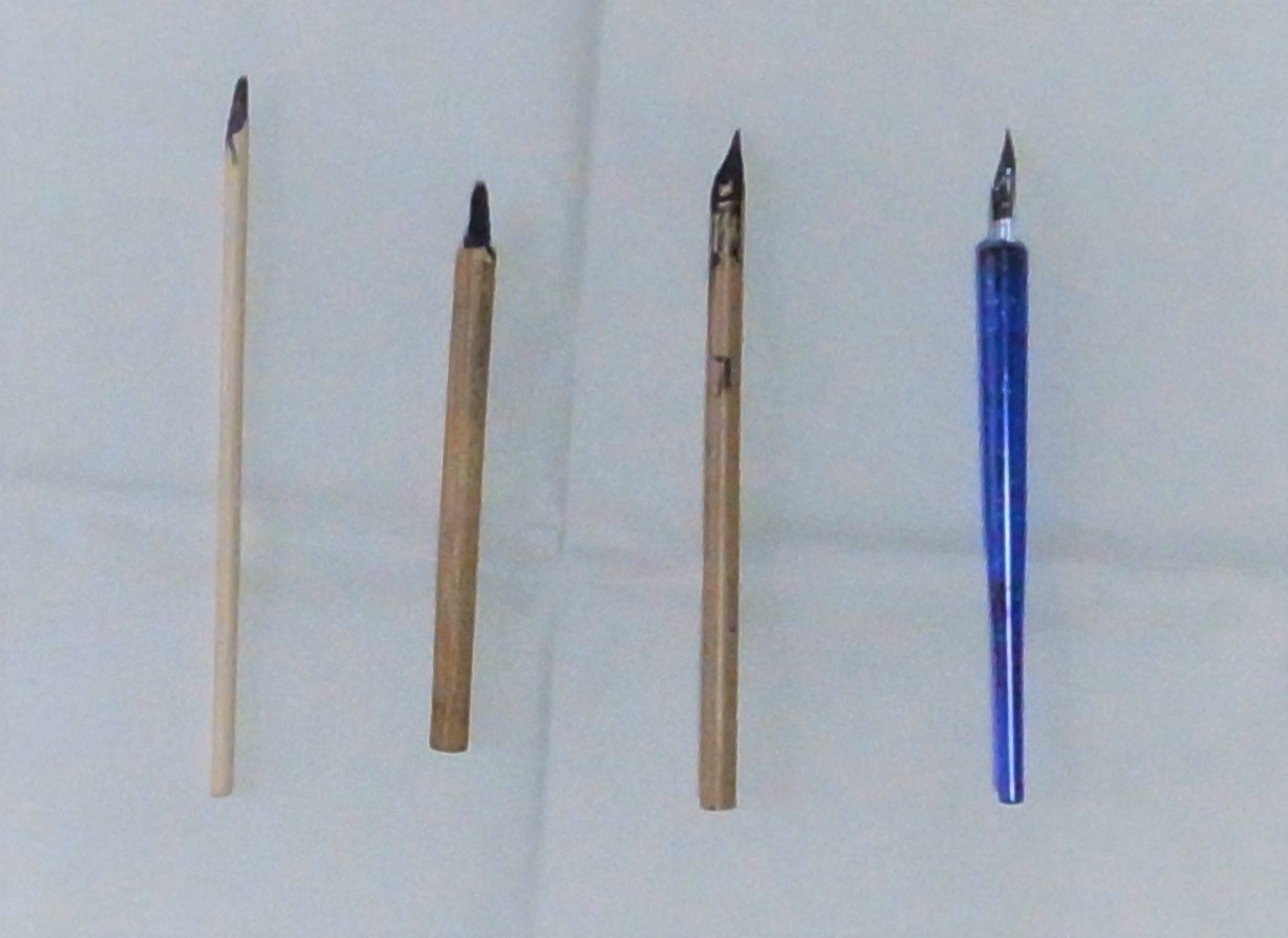 竹ペンとインクで気楽に描いてみる｜水彩スケッチ帖｜note