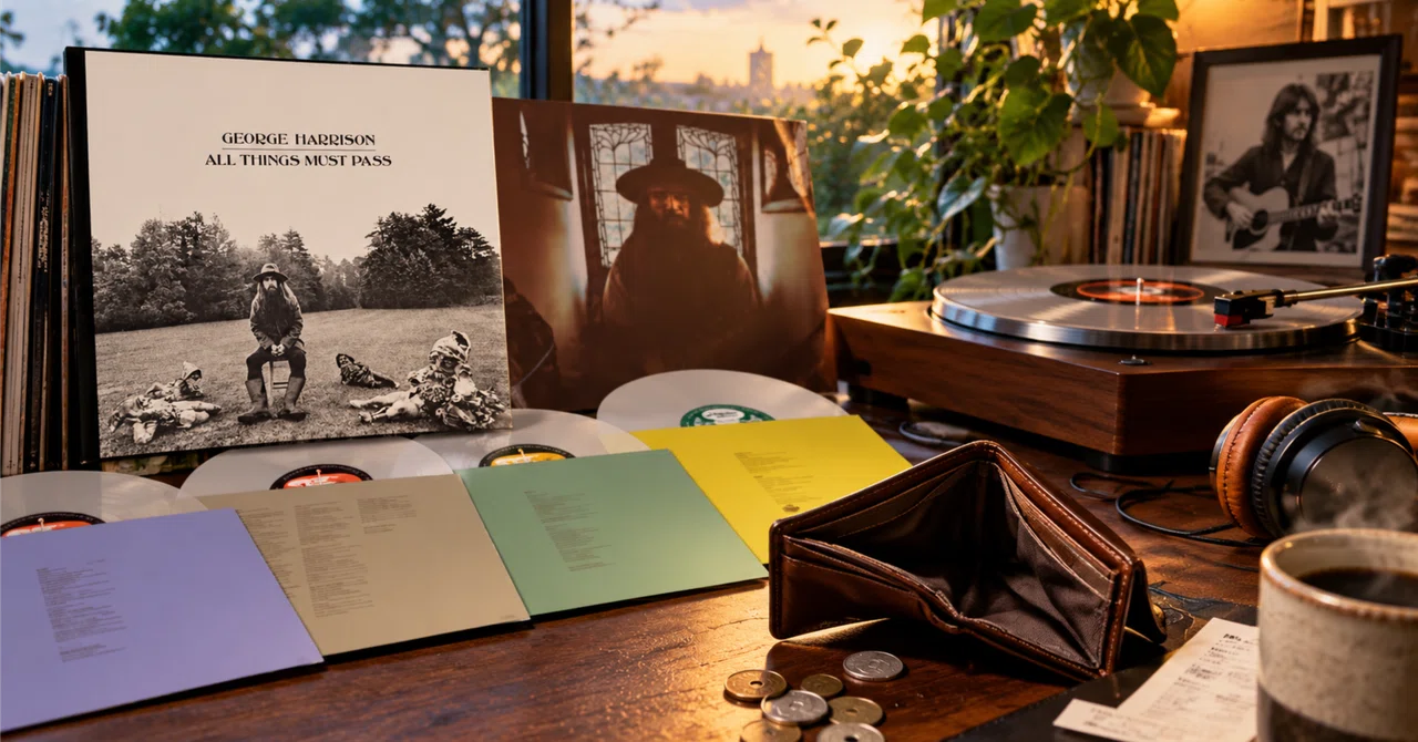 レコード男子｜ジョージ・ハリスン『All Things Must Pass』が45回転
