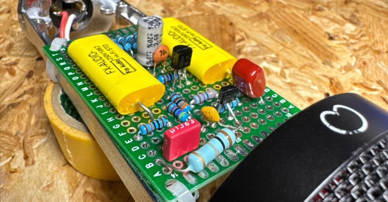 Diy Condensor DIY Microphone Construction Part 1: Building a Condenser Microphone ...