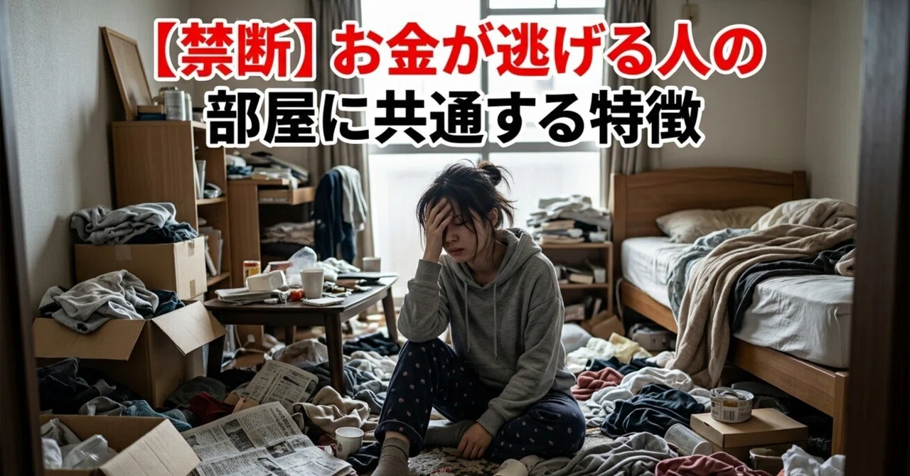 [Forbidden] Common Characteristics of Rooms Where Money Escapes｜本木 光/作家 ...