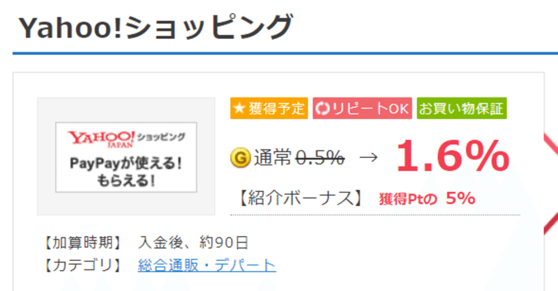 yahoo ショッピング 5のつく日