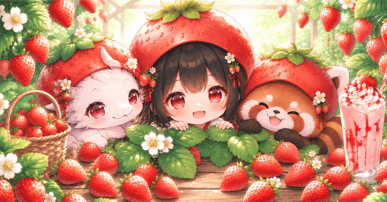 新しいメンバーシップ、始めました🍓 【🍓星空のイチゴシェイクカフェ