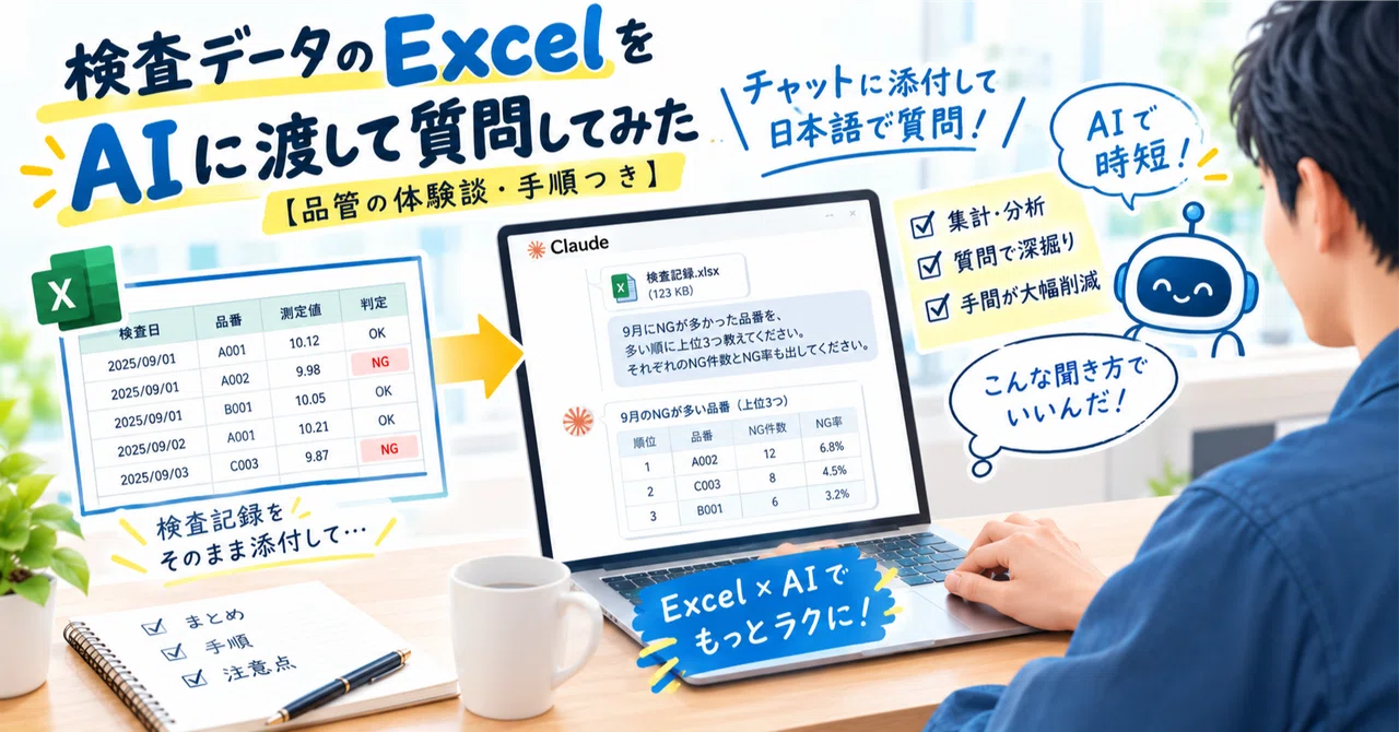 I Tried Uploading Excel Inspection Data to AI and Asking Questions ...