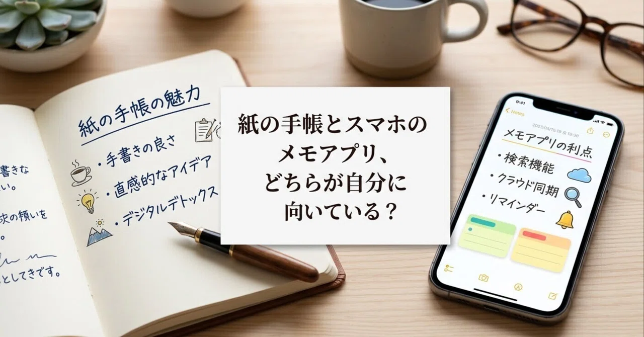 8. Paper Planner vs. Smartphone Memo App: Which One Is Right for You ...