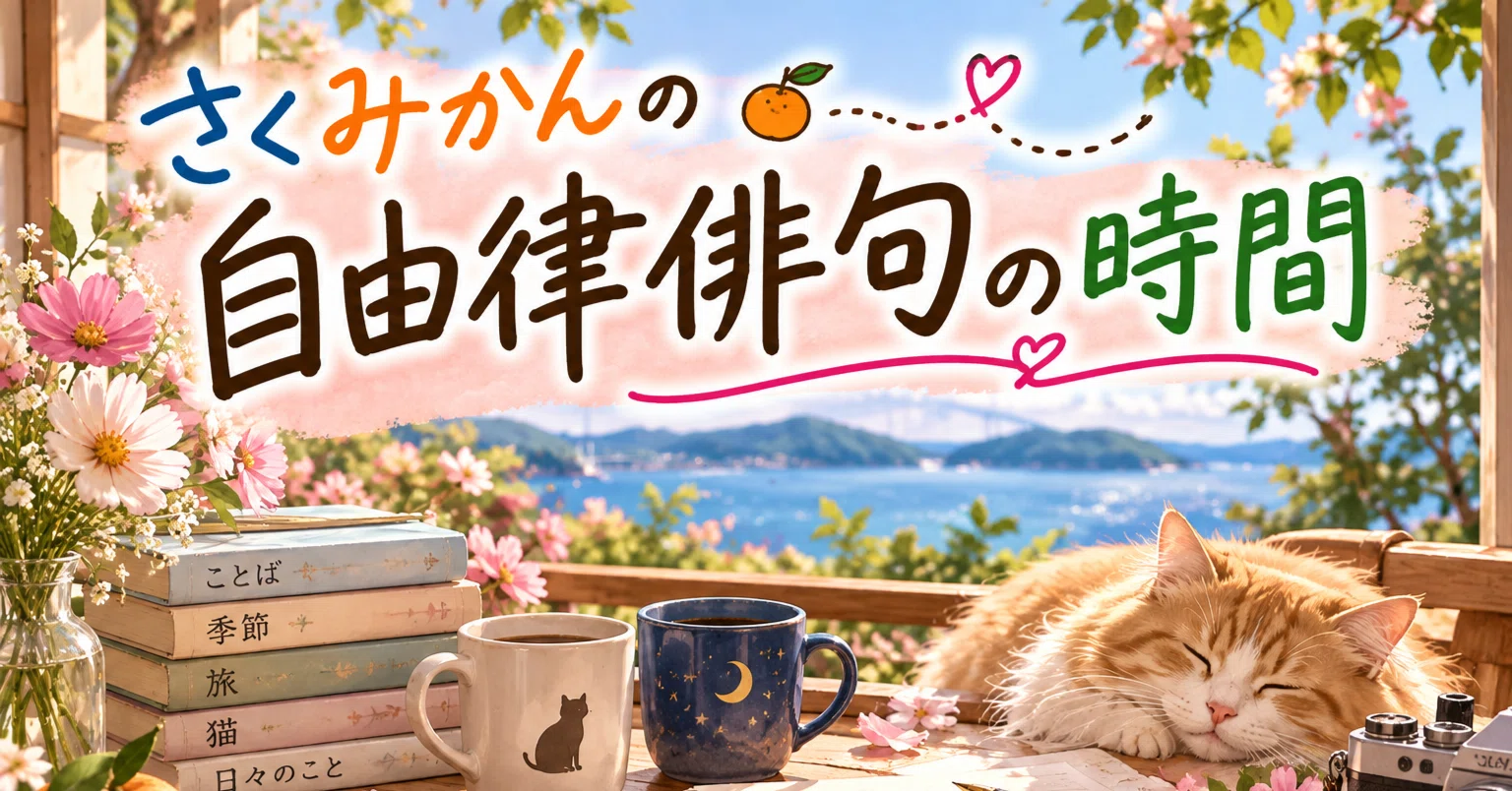 Sakumikan's Free-Verse Haiku Time No. 7｜片桐 みかん