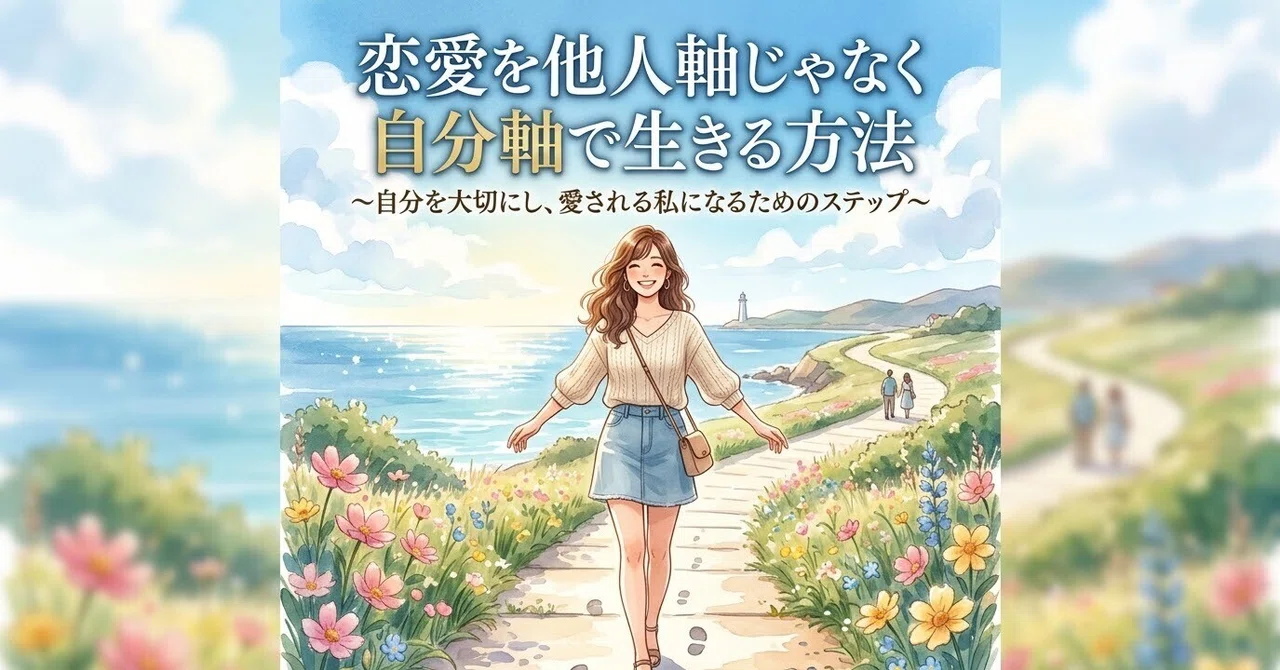 How to Live Your Love Life Based on Your Own Values Instead of Others'｜りちゃん