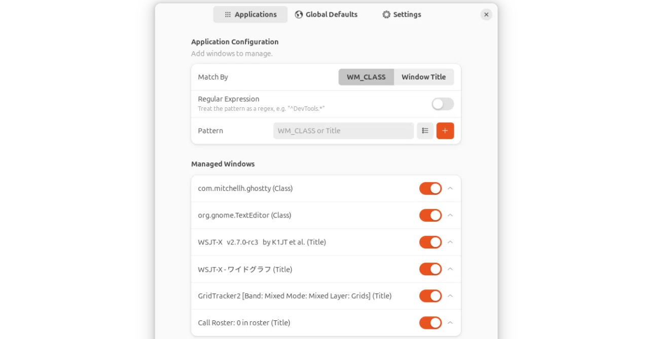 WSJT-X Window Position Restoration Settings Using Deja Window｜meyon230 ...