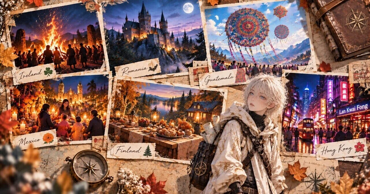 ✨世界のハロウィンを見てきて〜✨｜セラフのHALLOWEEN WORLD TOUR