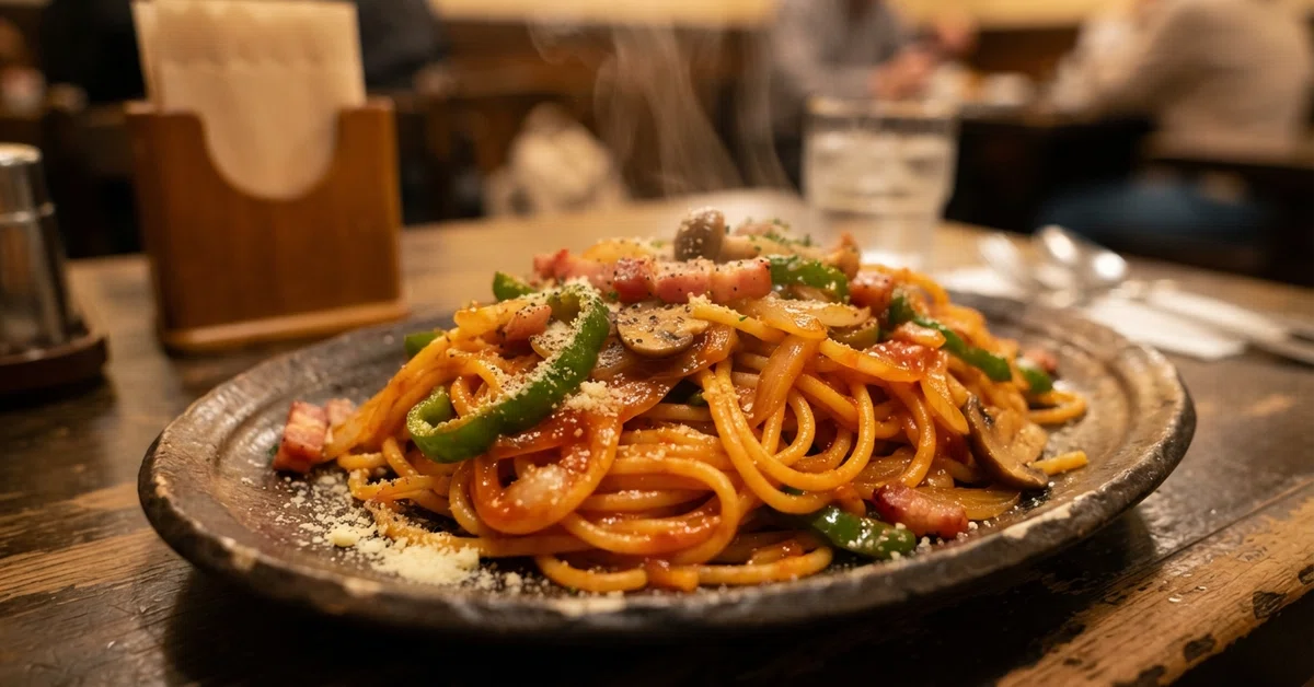 ナポリタンレシピ人気1位の黄金比率は？喫茶店風の再現テクニックと隠し味を徹底解剖