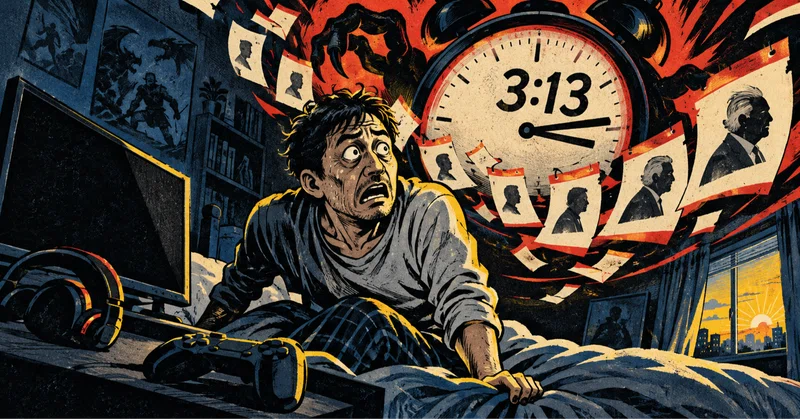 午前3時、ゲームをやめた40代に襲ってきた恐怖