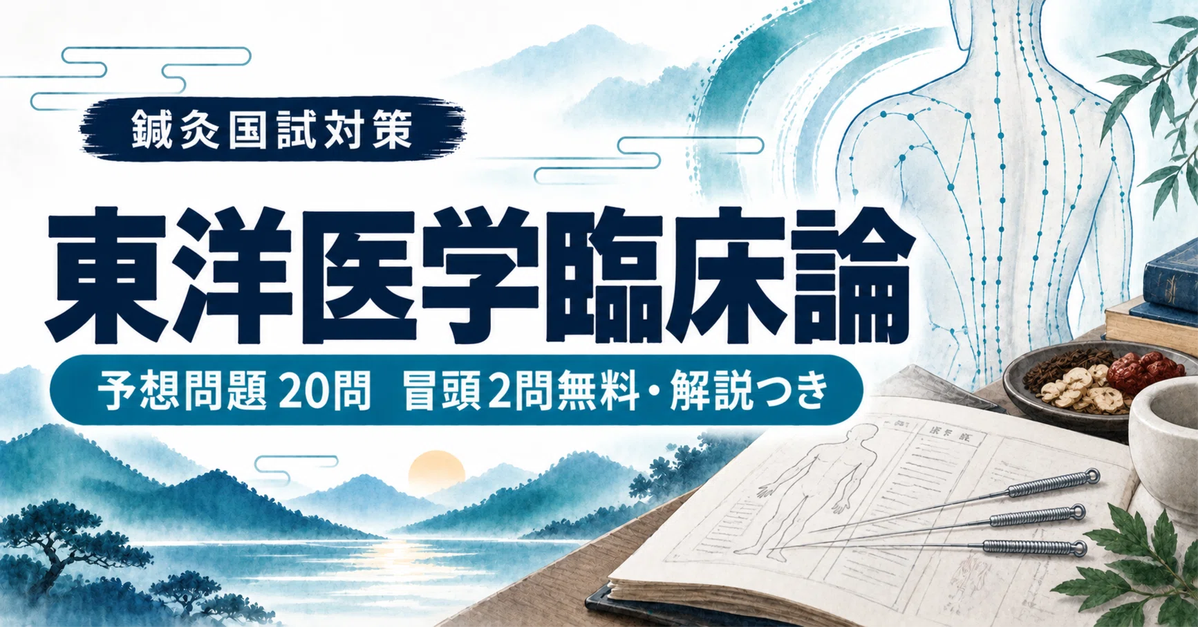 鍼灸国試】新版東洋医学臨床論 予想問題20問｜スポーツ医科学Lab