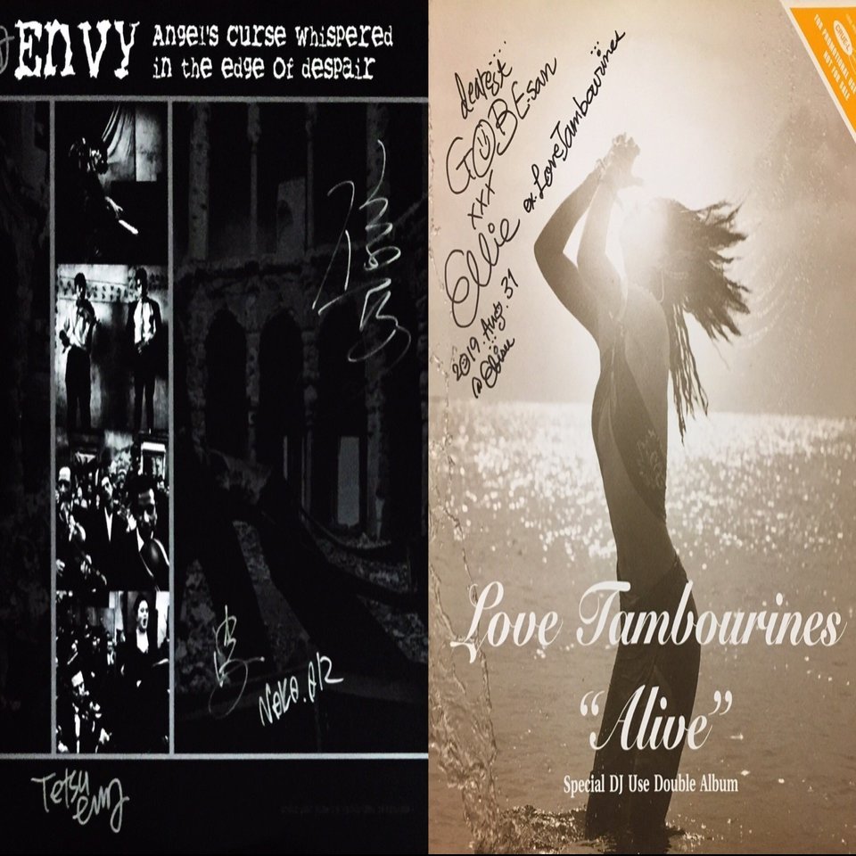 【サイン入り】古川本舗　ENVY E.P envy / Ellie ～サイン入りレコードA to Z （note版） 第5回 envy