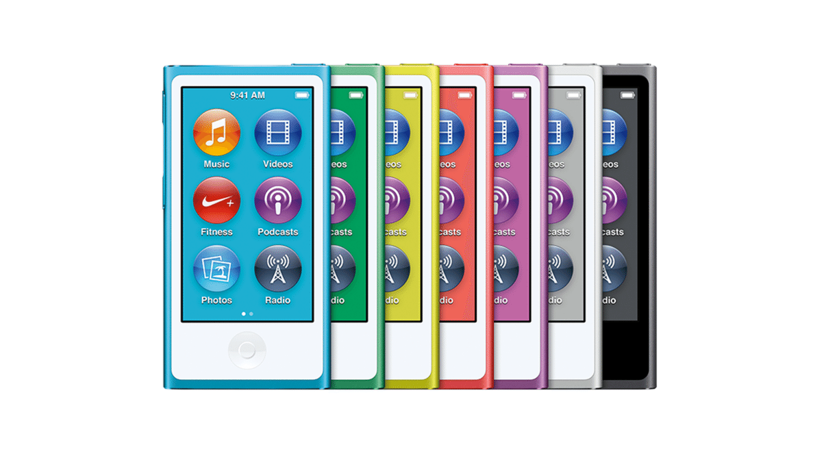 iPod näno 第7世代(新しい方) アップルが第7世代「iPod touch」を販売終了へ、iPod誕生から約
