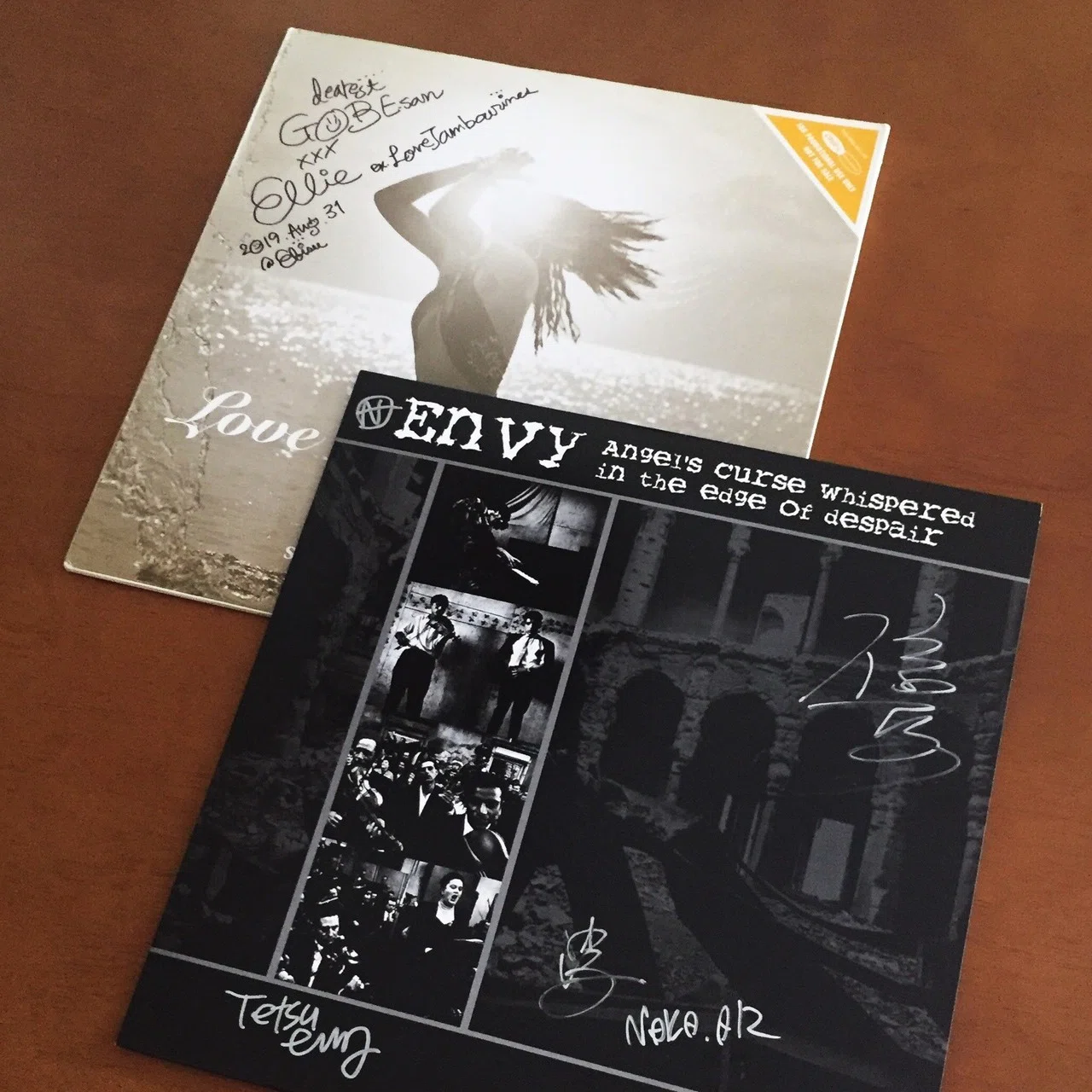 envy / Ellie ～サイン入りレコードA to Z （note版） 第5回 envy