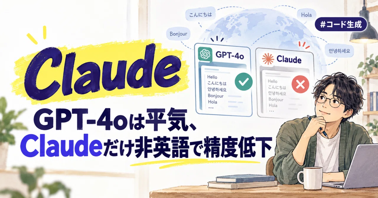 GPT-4o is fine, but only Claude shows a drop in accuracy with non ...