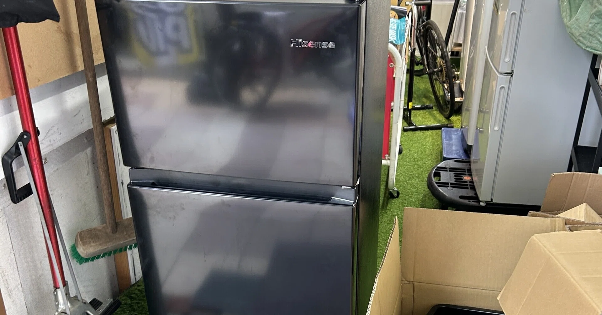 店頭買取】ハイセンスの2ドア冷蔵庫（2026年製）を買取！高年式の家電