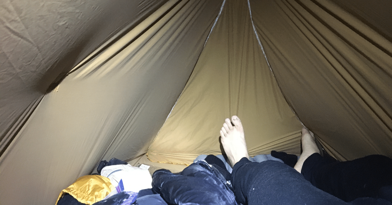 Finetrack ツェルト ダブルウォール化（フェイズ2）｜UL Ski Hiker