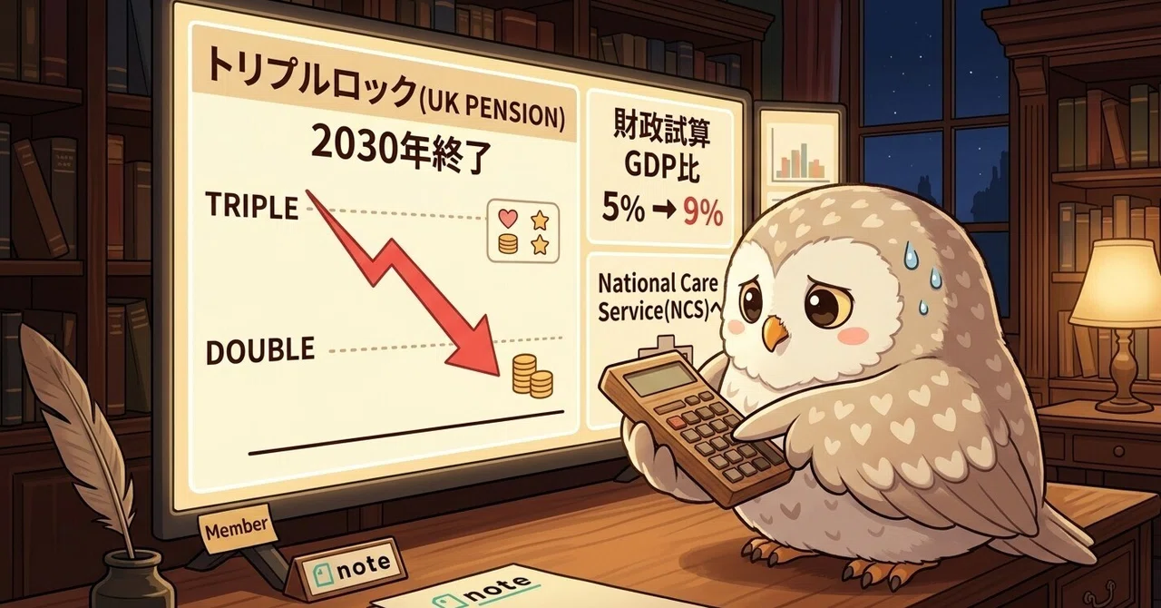 [Tetsu-gaku] The End of the 'Pension Triple Lock' by the UK's Burnham ...