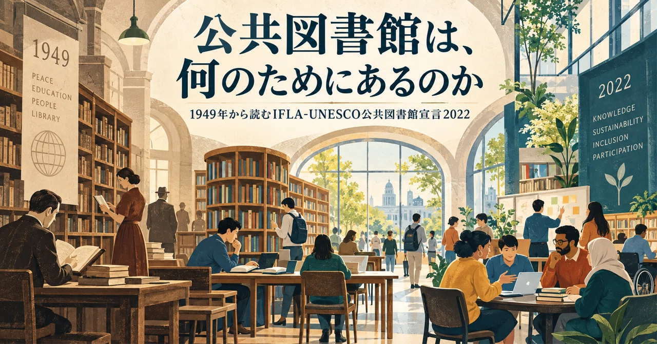 What are Public Libraries For?｜豊福晋平 Shimpei Toyofuku