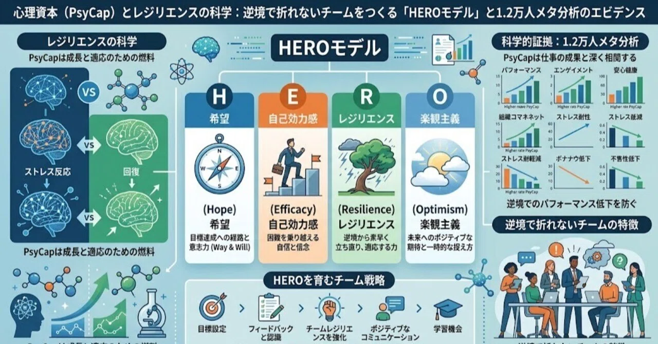 The Science of Psychological Capital (PsyCap) and Resilience: The 'HERO ...