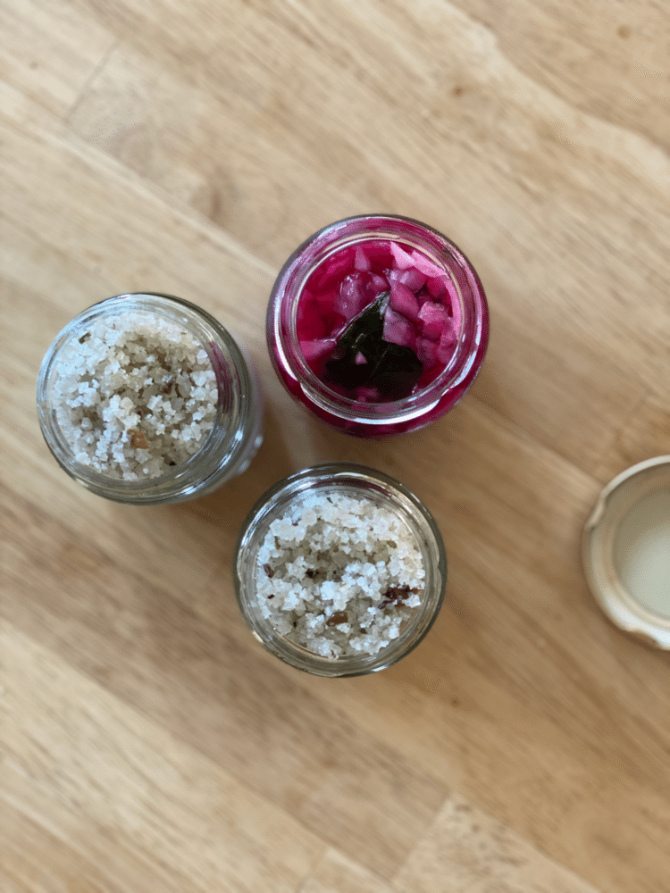 スパイスクランベリーと洋梨のレリッシュレシピ