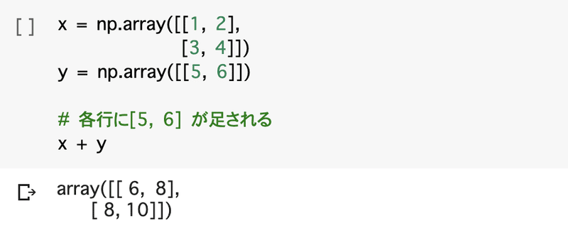 Python 配列の基本計算 黒猫ほむほむ Note