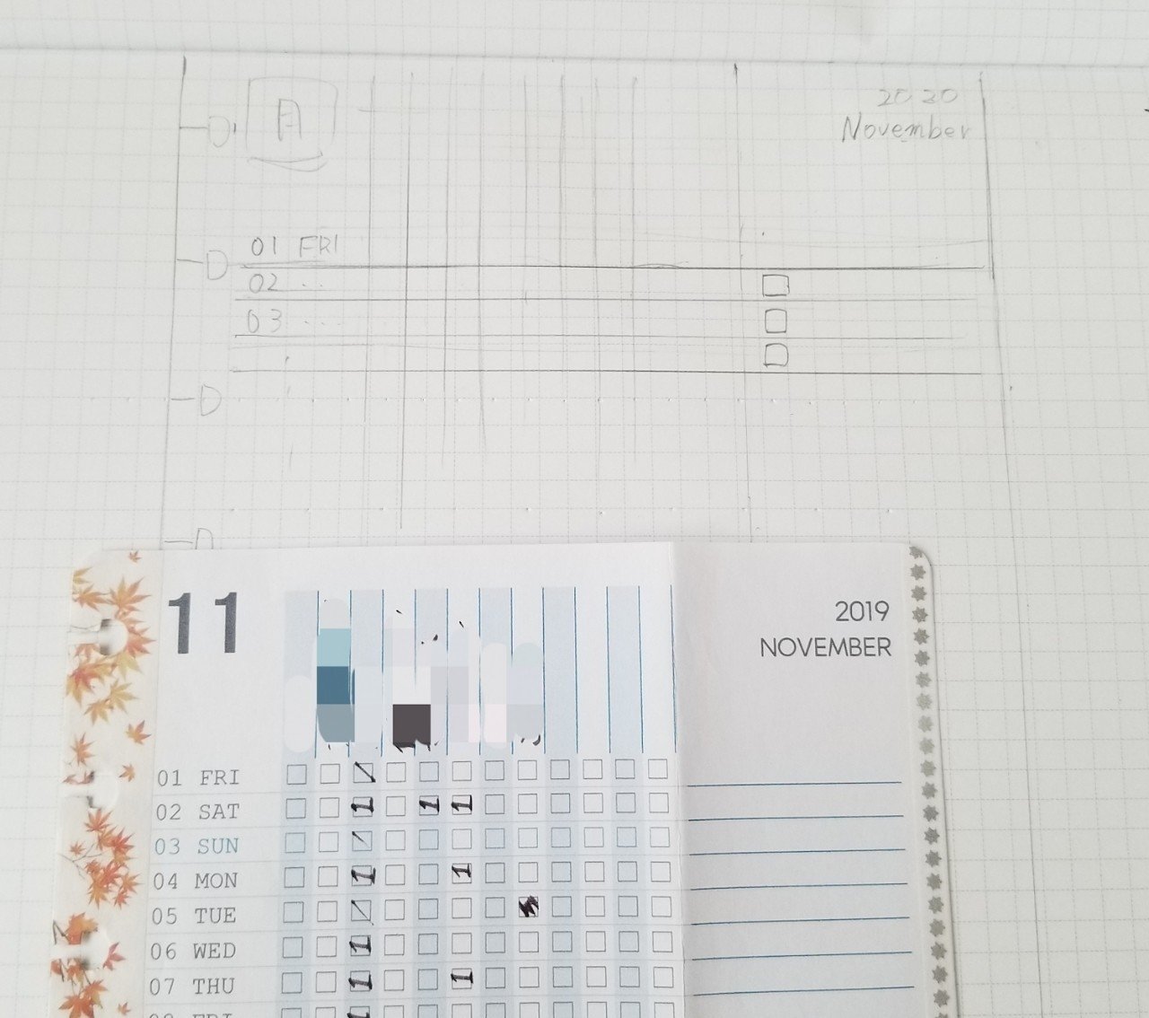 Libre Officeで手張用リフィル作成 月間ページ Tokino Note Libre Officeで手張用リフィル作成 月間ページ Tokino Note