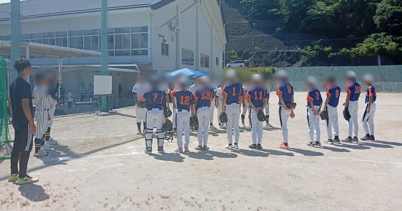 スポーツクラブ ソフトボール練習試合