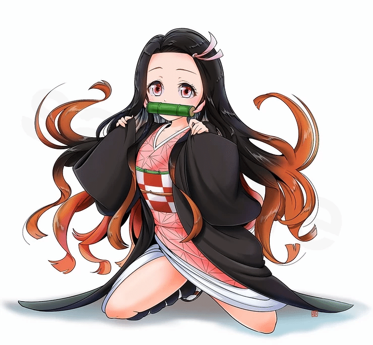 鬼滅の刃 竈門禰豆子イラストメイキング｜英