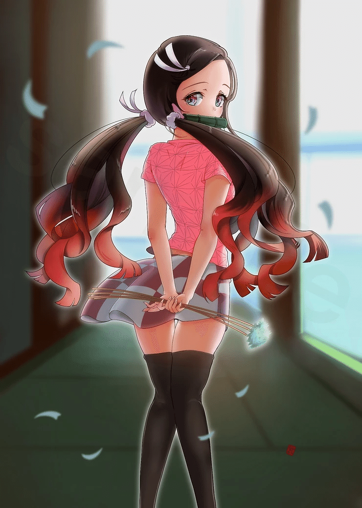 鬼滅の刃 竈門禰豆子 創作イラストメイキング 英 Note