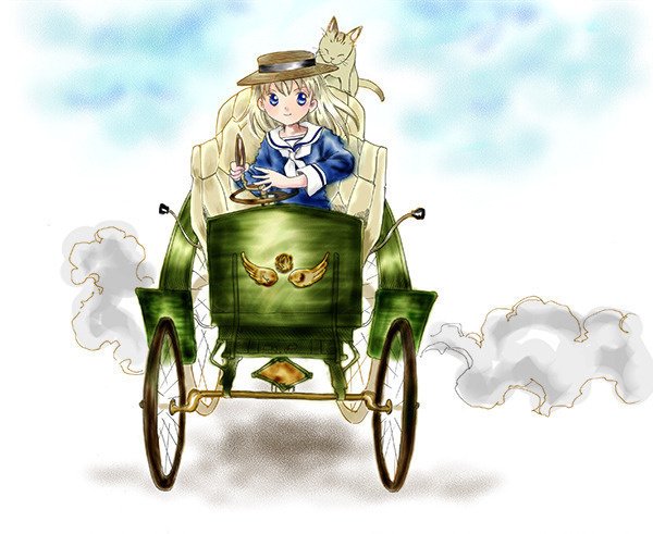 コルセットに翼 クリスティンと車と猫 もとなおこ Note コルセットに翼 クリスティンと車と猫 もとなおこ Note