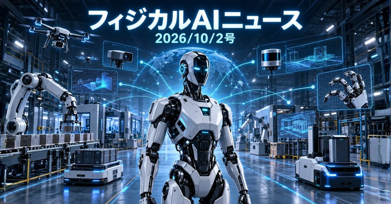 Physical AI News (October 2, 2026 Issue)|Yasuhito Morimoto