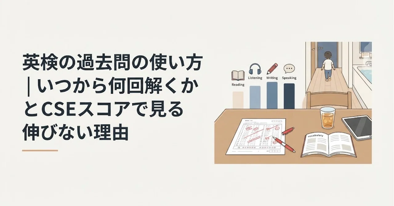 How to Use Eiken Past Papers | When to Start, How Many Times to Solve ...