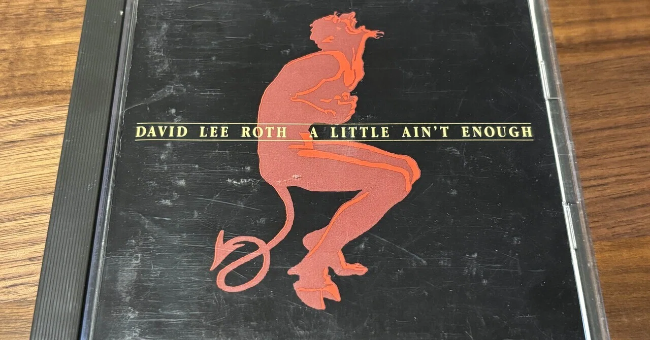 David Lee Roth 'A Little Ain't Enough', 1991.｜TATSUSHI