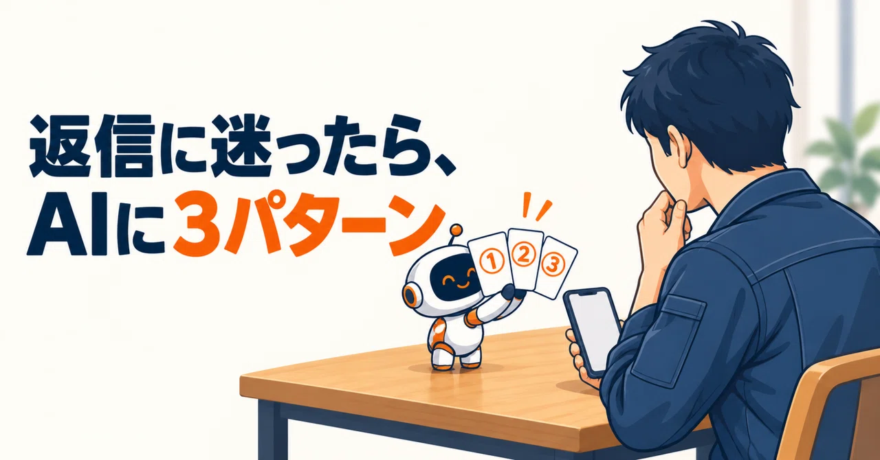 If you're stuck on how to reply, just ask AI to generate 