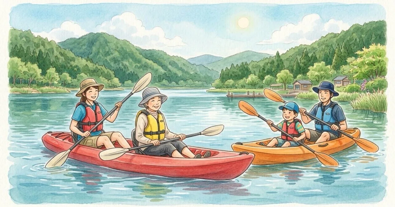 Who was it that said they wanted to go kayaking? 😱｜柴豆日和