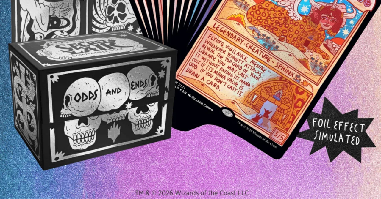 統率者デッキ「Secret Lair Commander Deck: Odds and Ends」予約しま